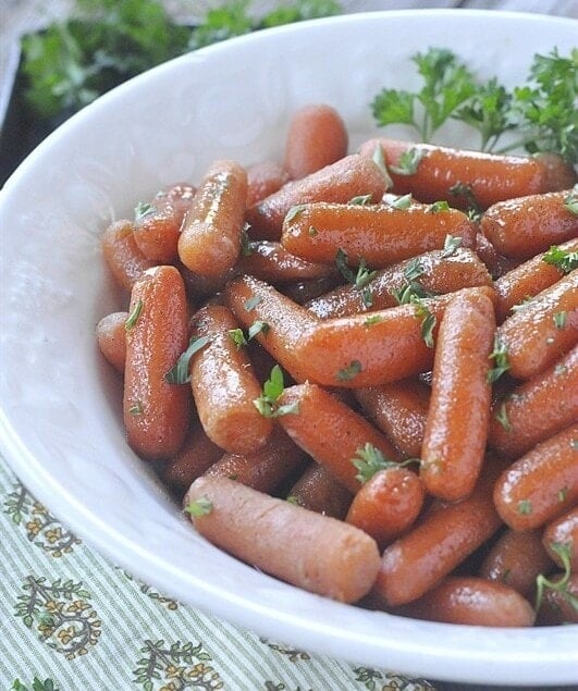 Slow Cooker Cinnamon Honey Carrots