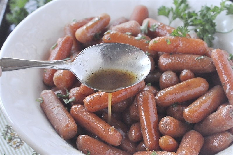 Slow Cooker Cinnamon Honey Carrots