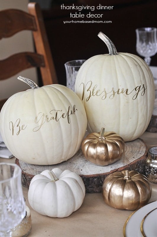 Thanksgiving Table Decor Ideas