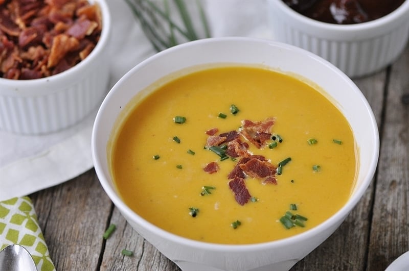 Slow Cooker Butternut Squash Soup