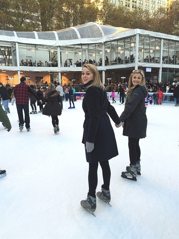 Ice Skating at Bryant Park