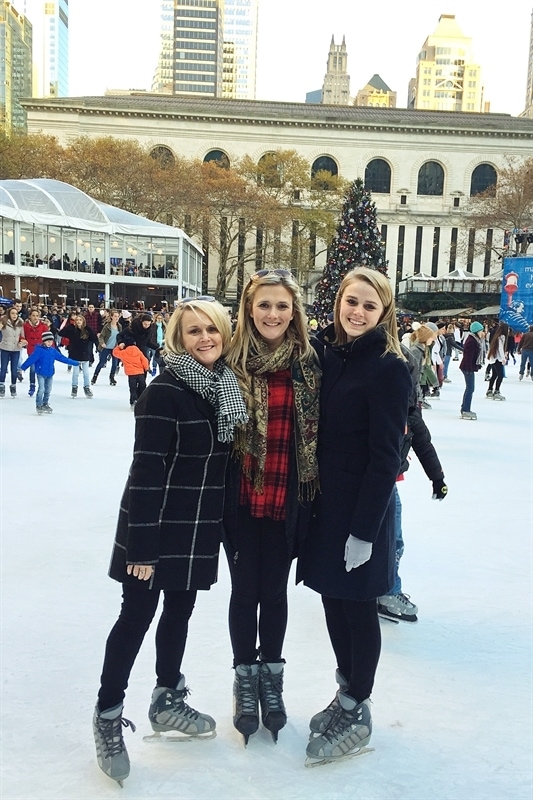 Ice Skating at Bryant Park