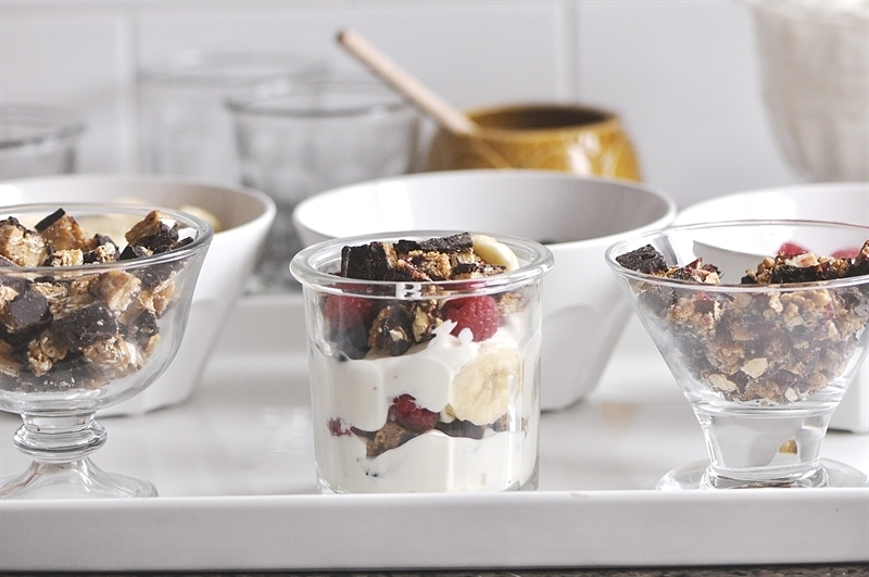 Make your Own Yogurt Parfait Bar