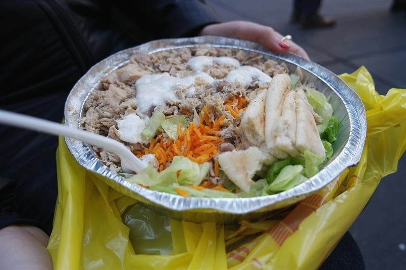 Halal Guys CHicken and Rice