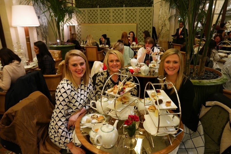 Tea at the Palm Court at the Plaza