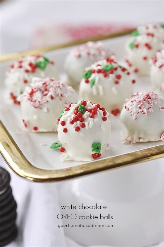 White Chocolate OREO Cookie Balls