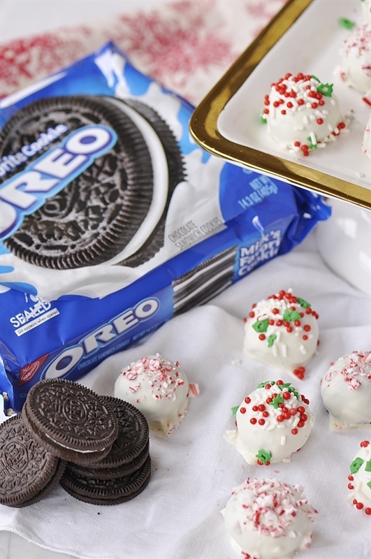 White Chocolate OREO Cookie Balls