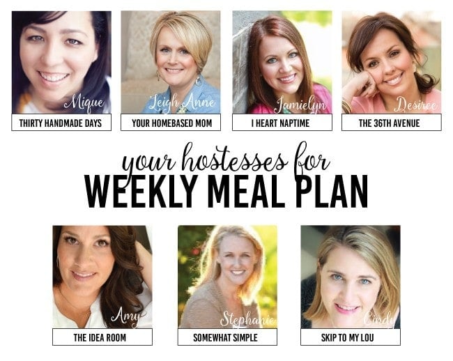 Weekly Meal Plan Hostesses