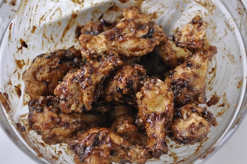 Roasted Garlic Wings Recipe from Leigh Anne Wilkes