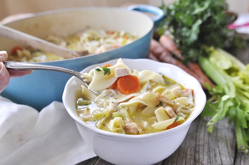 Easy Chicken Noodle Soup Recipe - On Sutton Place