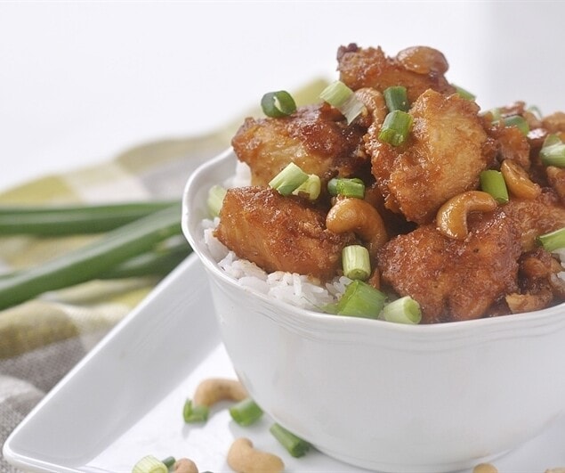 Crockpot Cashew Nut Chicken