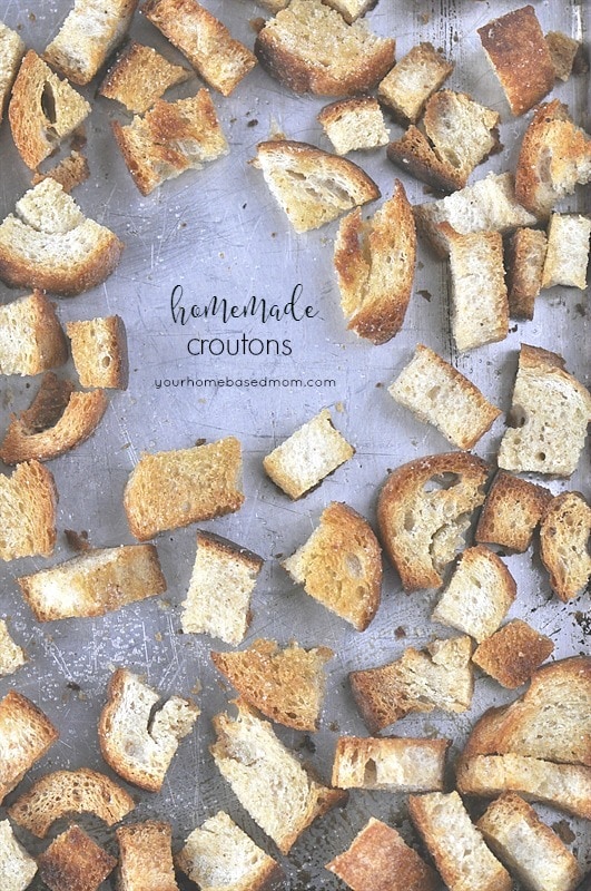 How to make Homemade Croutons