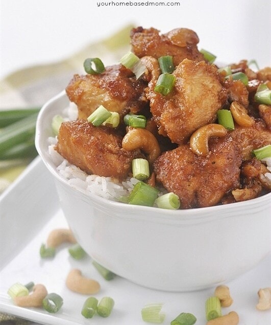 Crockpot Cashew Nut Chicken