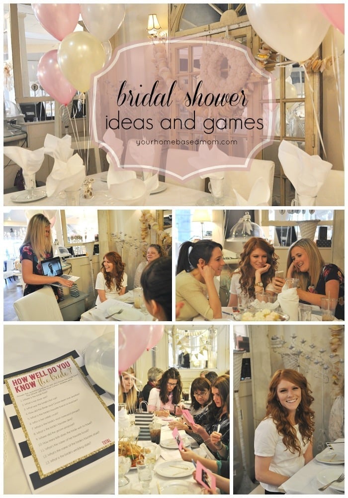 Bridal shower ideas and games