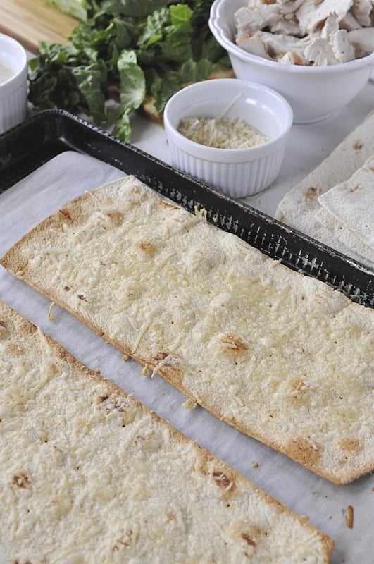 Caesar Salad Flatbread