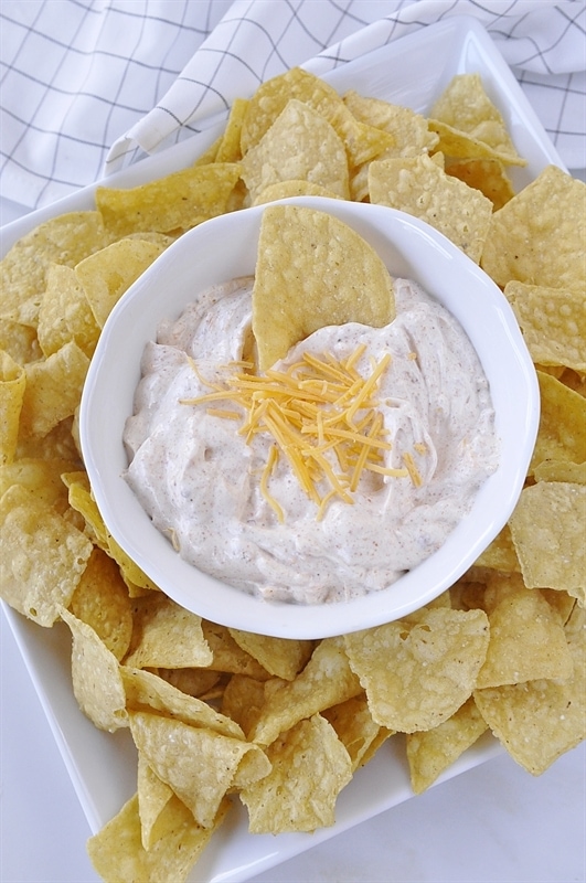 The only other thing you need is some tortilla chips!