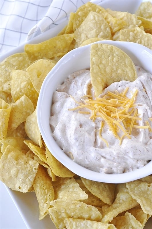 The only other thing you need is some tortilla chips!