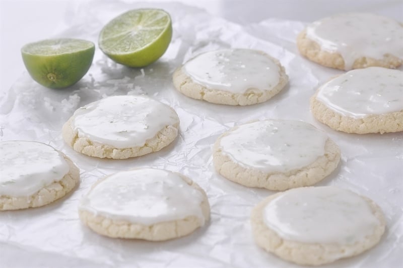 Coconut Lime Sugar Cookies