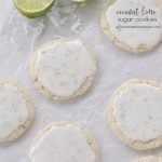 Coconut Lime Sugar Cookies