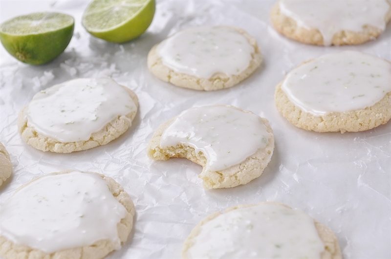 Coconut Lime Sugar Cookies