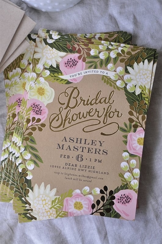 Minted Bridal Shower Invite