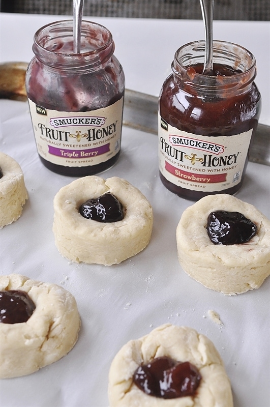 Smuckers Jam Scones