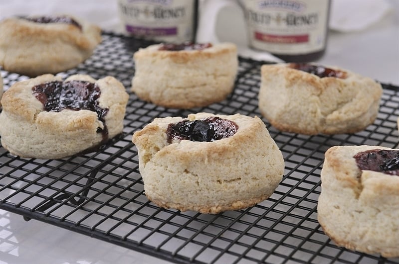 Smuckers Jam Scones