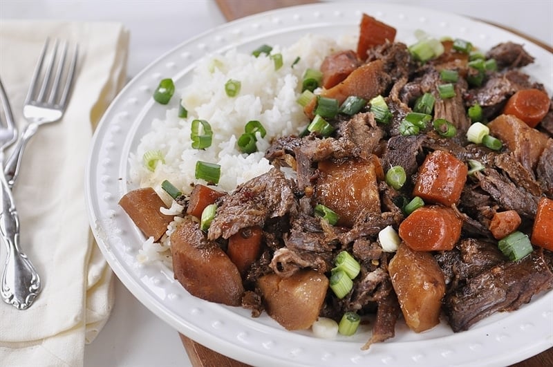 asian pot roast slow cooker recipe