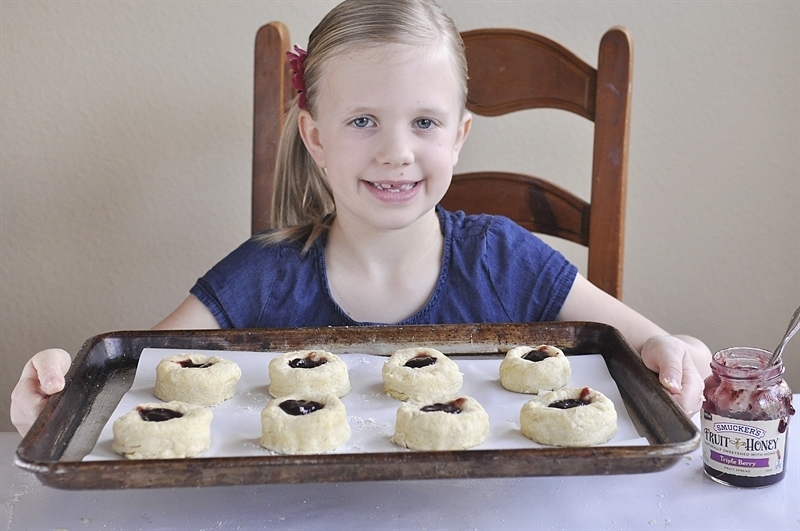 Smuckers Jam Scones