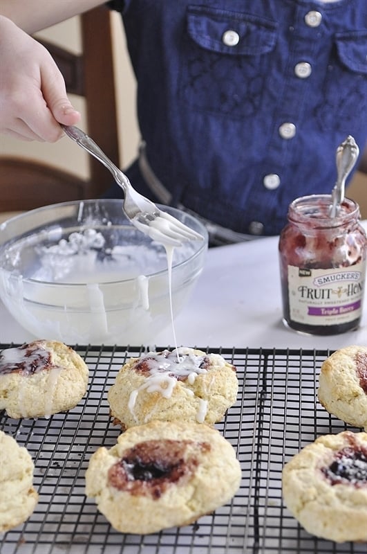 Smuckers Jam Scones