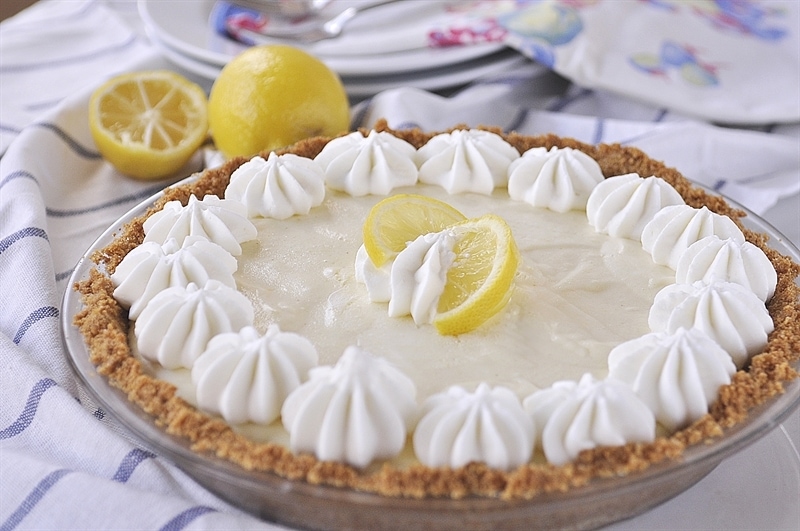 Lemon Chiffon Pie