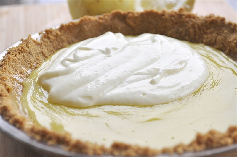 Lemon Chiffon Pie