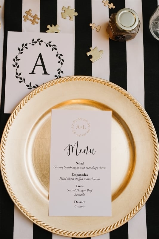 Wedding Dinner Menus