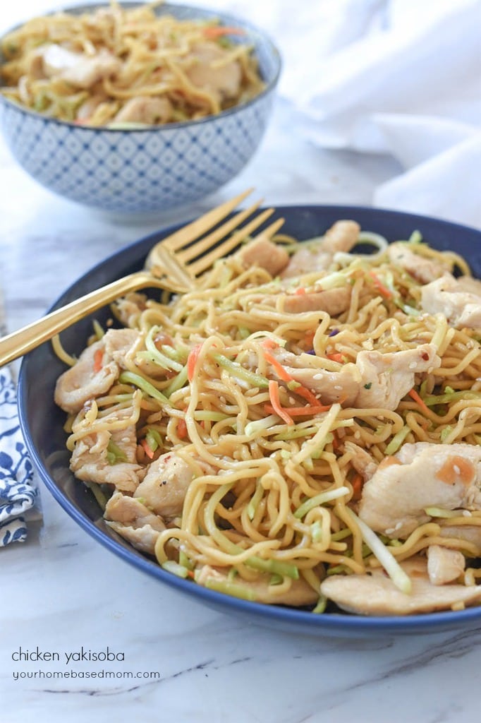 Chicken Yakisoba