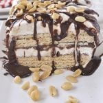 Nutty Bars Ice Cream Cake