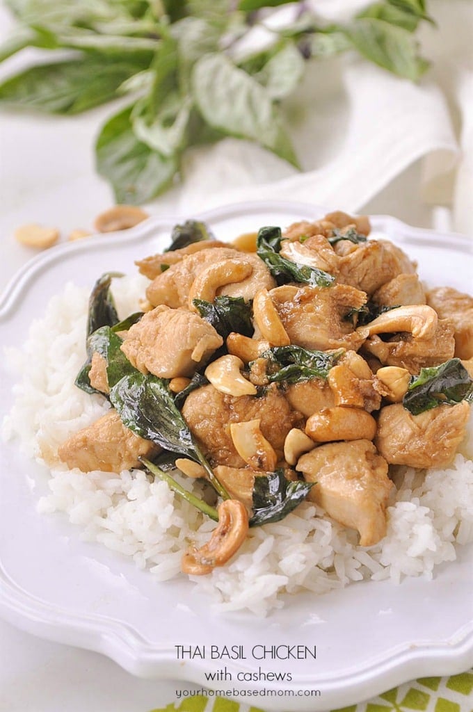 Thai Basil Cashew Chicken