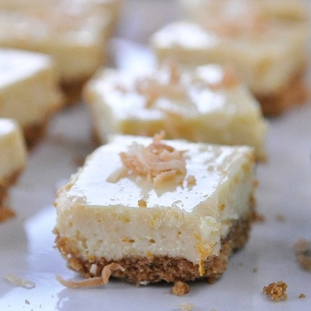 key lime cheesecake bars