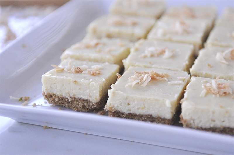 citrus cheesecake bars