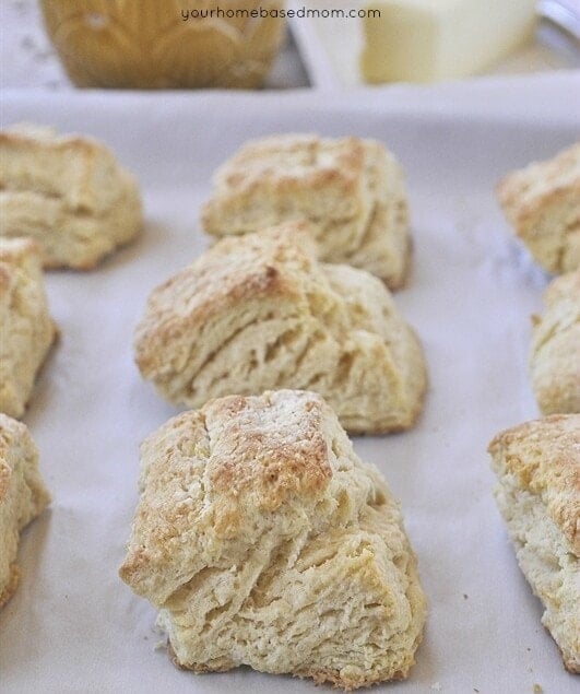 Buttermilk Biscuits - flaky and tender