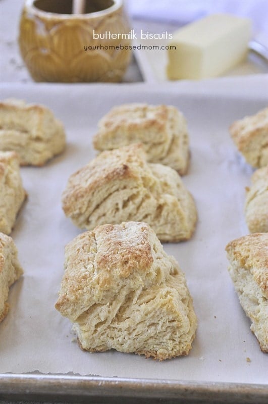 Buttermilk Biscuits - flaky and tender