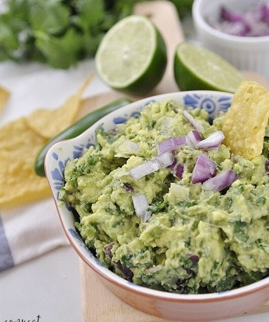 Copycat Chipotle Guacamole