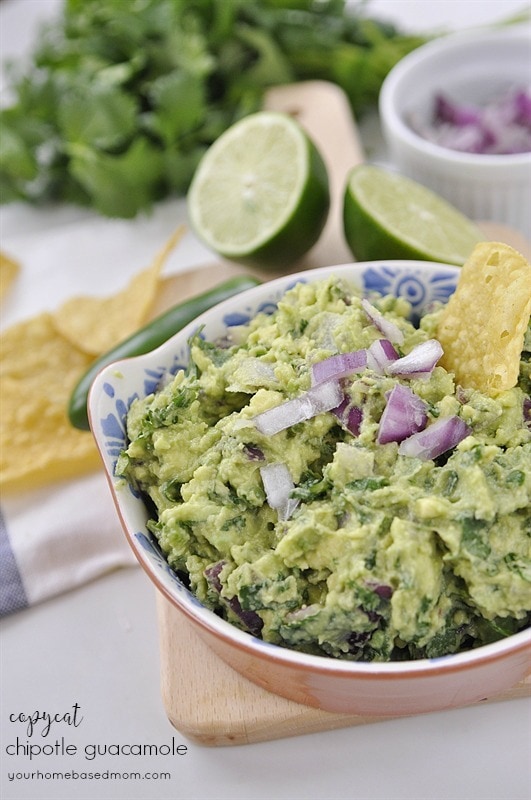 Copycat Chipotle Guacamole