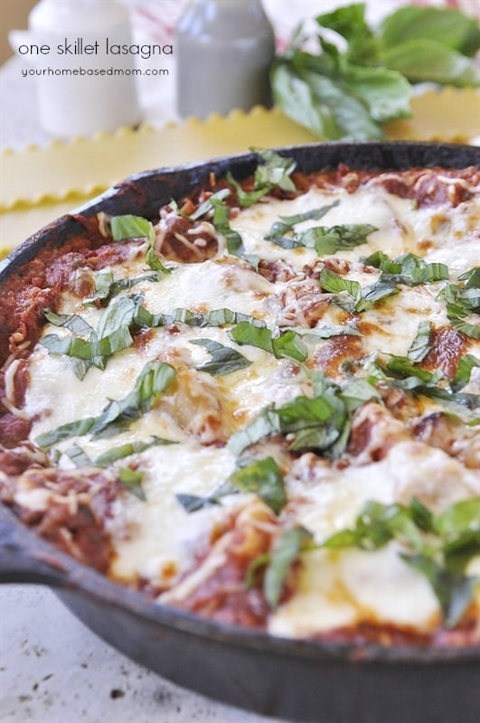 One Skillet Lasagna