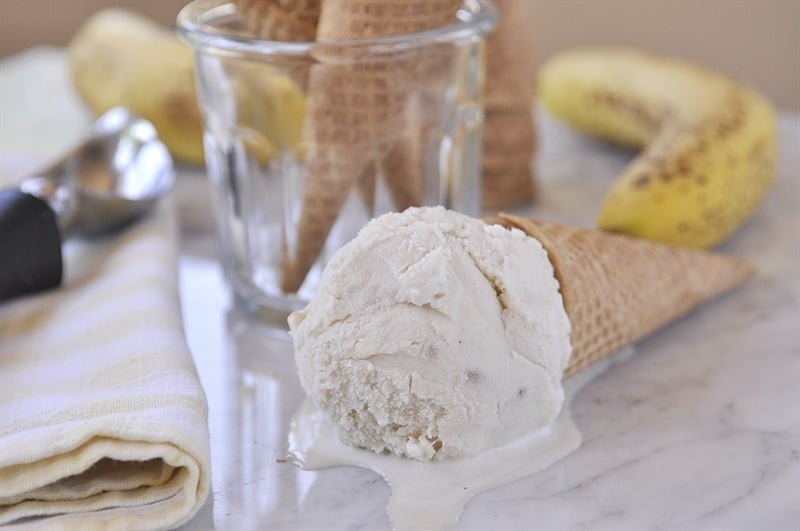 Homemade Banana Ice Cream Recipe by Leigh Anne Wilkes