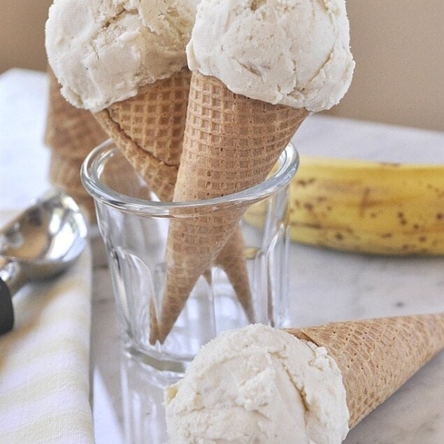 Amazing Homemade Banana Ice Cream Recipe - Scattered Thoughts of a Crafty  Mom