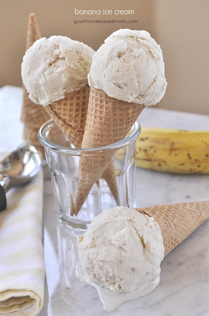 Banana Ice Cream {Simple Homemade Recipe!} –