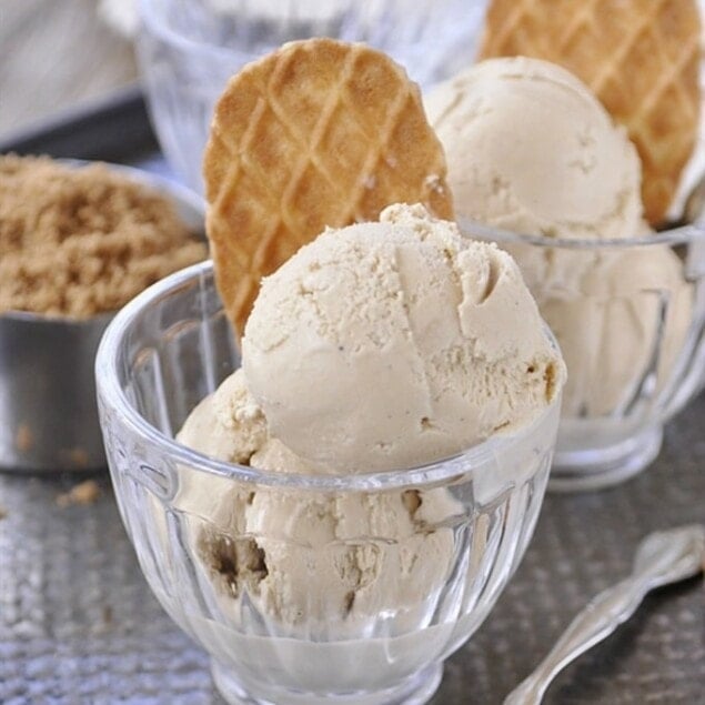 Brown Sugar Vanilla Bean Ice Cream