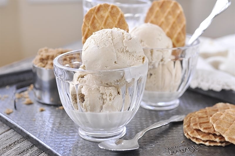 Brown Sugar Vanilla Bean Ice Cream