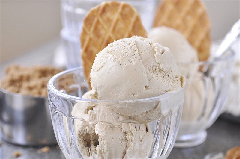 Brown Sugar Vanilla Bean Ice Cream