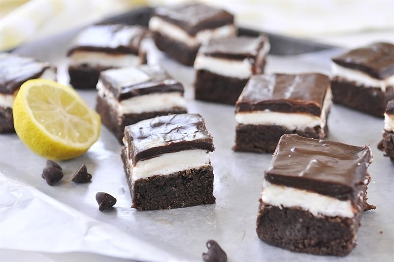 Lemon Brownies are a fun flavor twist.